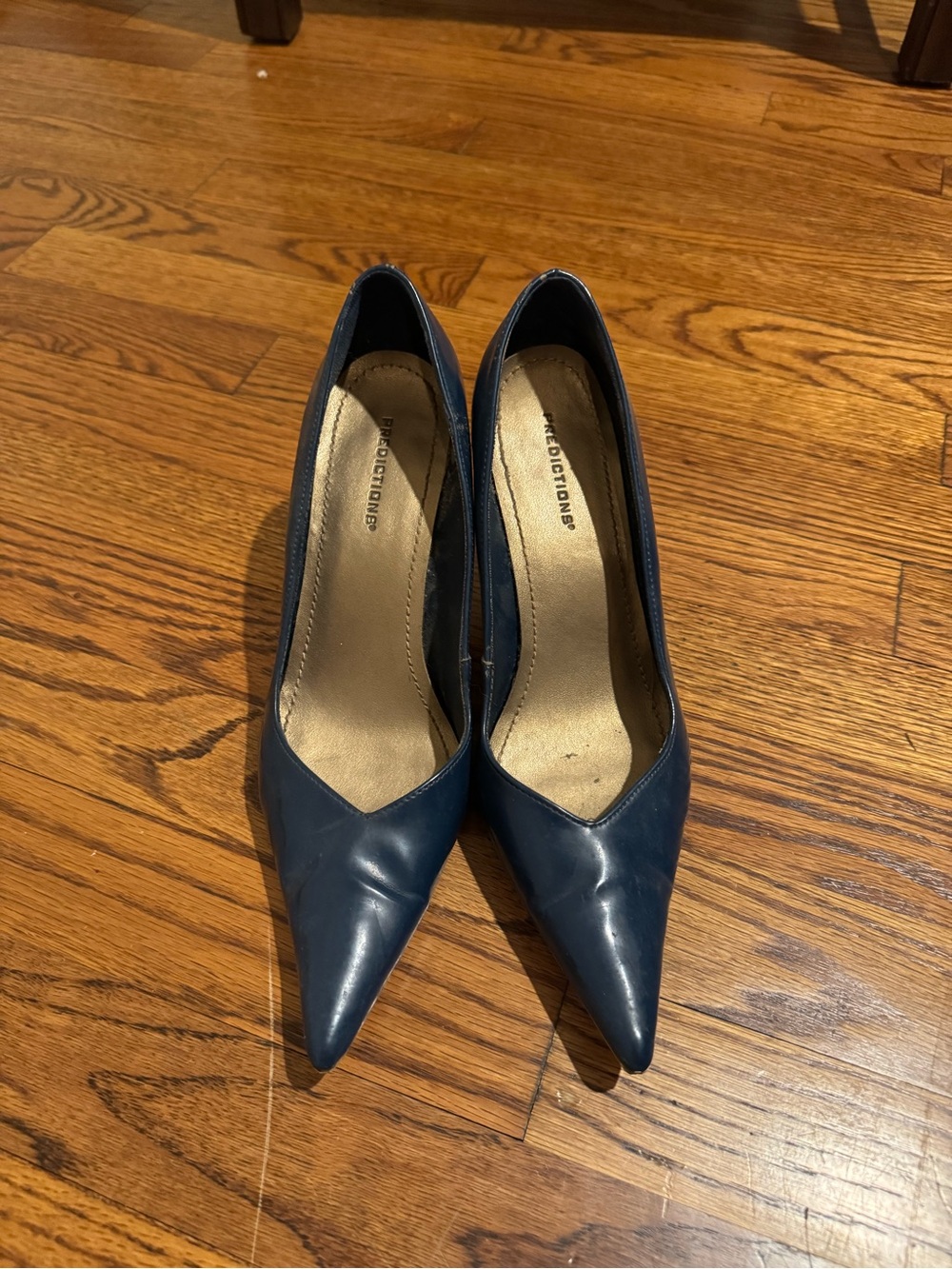 Predictions Navy Pointed-Toe Women's Pumps